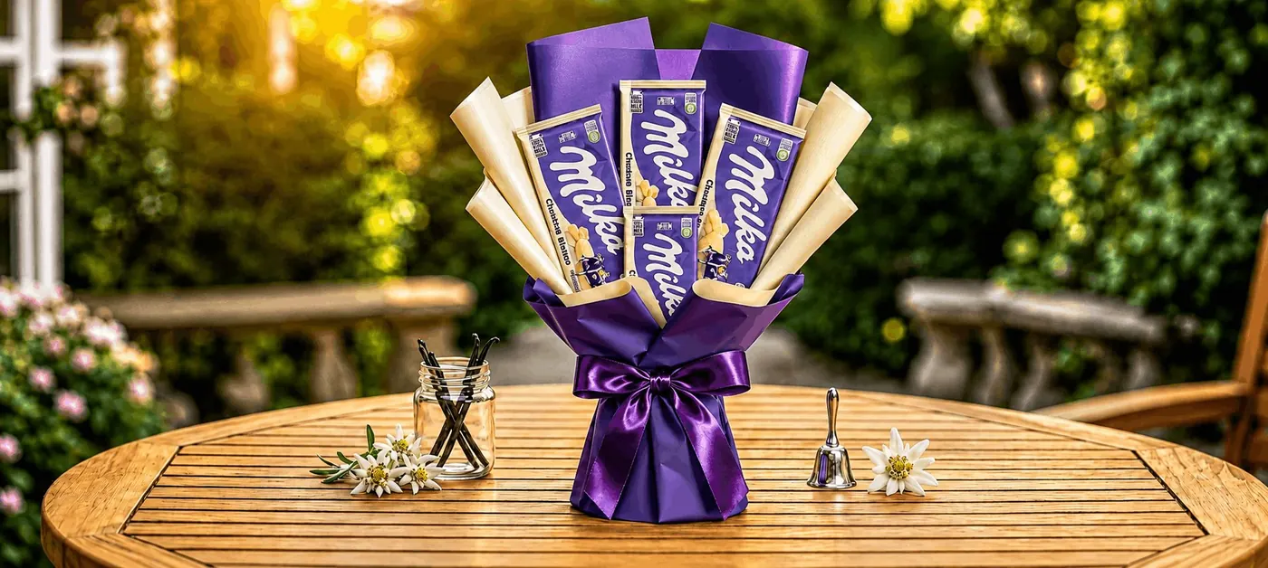 The Milka Blanco Dream Bouquet